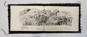 Harvesting up the Murray 2025, Artist book.
